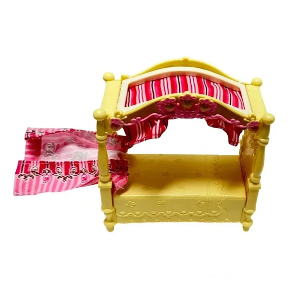 Fisher Price Loving Family Doll Furniture Lot 2 Parents Bed and Child Bed - Picture 8 of 16